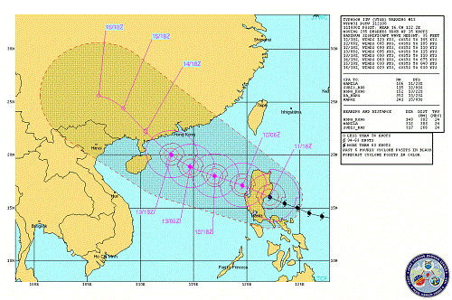 台風情報