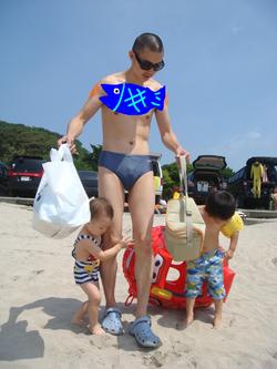 海の日、私は貝になった