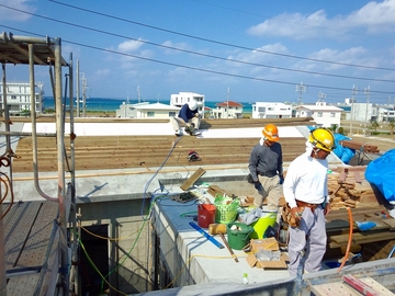 小屋組工事