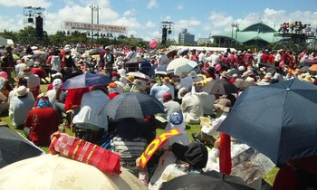 タイムリーじゃないけど・・・オスプレイ反対集会に参加しました