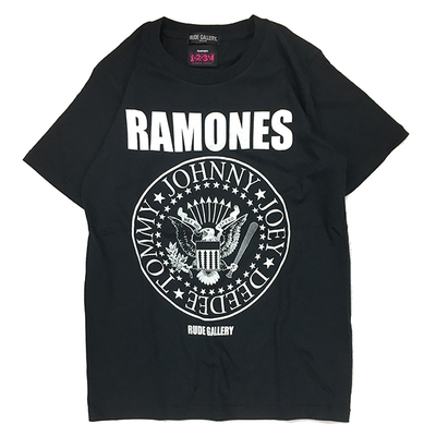 RAMONES MEETS RUDE GALLERY TEE RAMONES MEETS RUDE GALLERY TEE