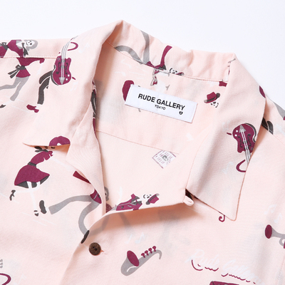 DEDALY DANCE PARTY ALOHA SHIRT(OFF WHITE) DEDALY DANCE PARTY ALOHA SHIRT(OFF WHITE)