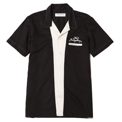 CHANGE OVER BOWLING SHIRT(BLACK/WHITE) CHANGE OVER BOWLING SHIRT(BLACK/WHITE)
