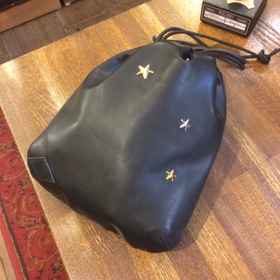 レザー巾着 レザー巾着