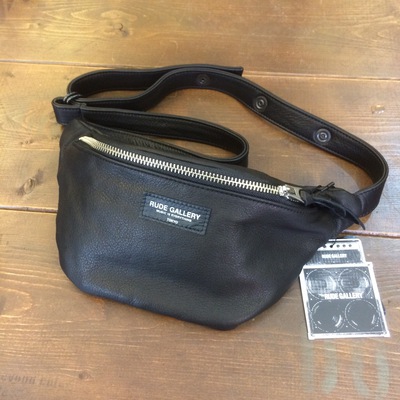 WAIST BAG -LEATHER (RUDE GALLERY) WAIST BAG -LEATHER (RUDE GALLERY)