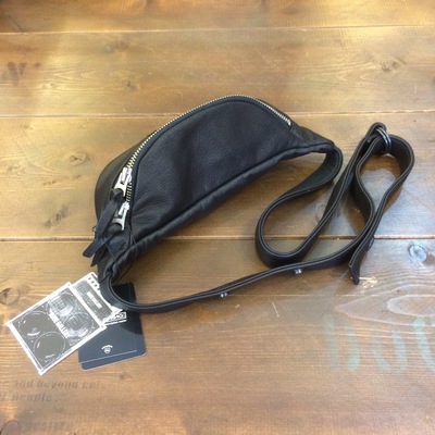WAIST BAG -LEATHER (RUDE GALLERY) WAIST BAG -LEATHER (RUDE GALLERY)