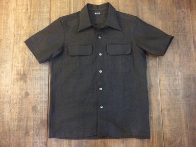 LINEN WEATHER SHORT SLEEVE SHIRT / ROLL LINEN WEATHER SHORT SLEEVE SHIRT / ROLL