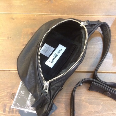 WAIST BAG -LEATHER (RUDE GALLERY) WAIST BAG -LEATHER (RUDE GALLERY)