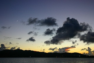 今日の夕暮れは・・・