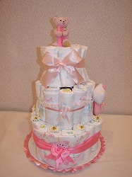 3段オムツケーキ
