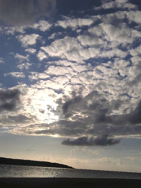 うろこ雲だね~