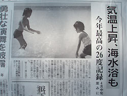 気温上昇