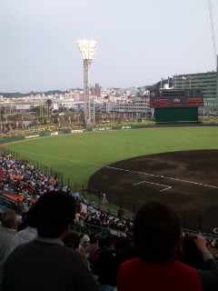 ナイター戦♪