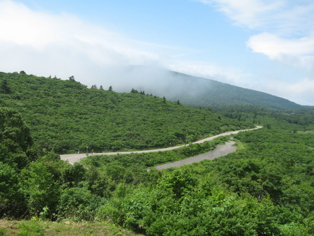栗駒山荘からの眺め1