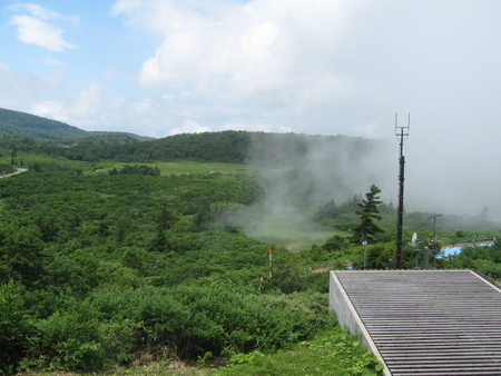 栗駒山荘からの眺め2