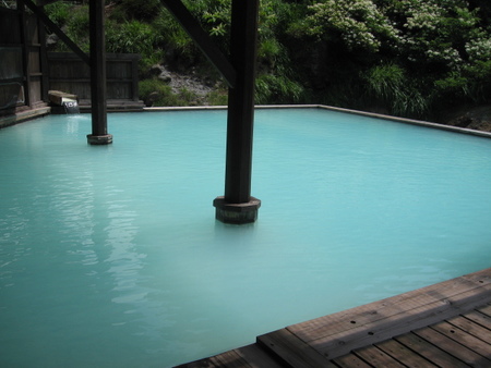 須川高原温泉　露天風呂2