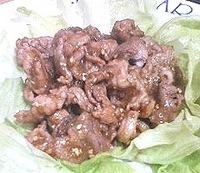 サラダ風笑味炒め　豚肉レシピ