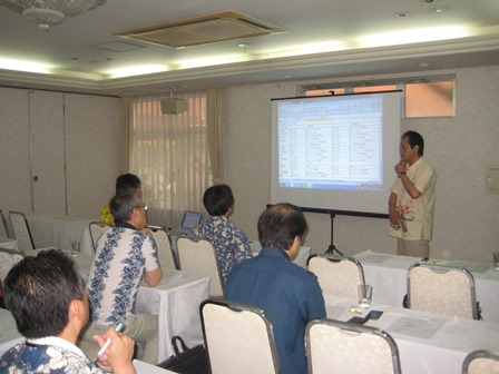2013年６月度沖縄支部会。