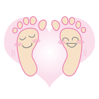 あし可愛いイラスト あし可愛いイラスト