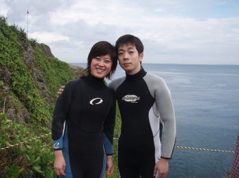 2本目は、青の洞窟ダイビング