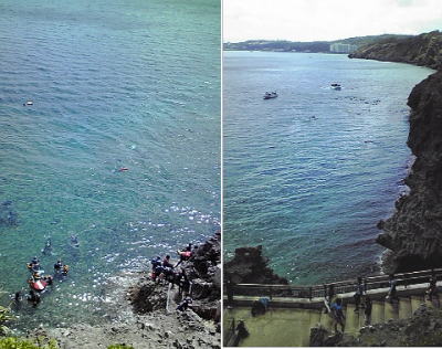 青の洞窟体験ダイビングが・・・・