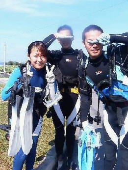 青の洞窟ダイビング