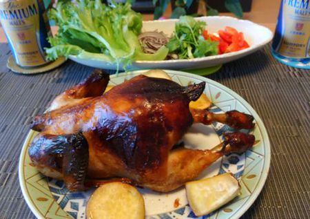 チキンの丸焼き チキンの丸焼き