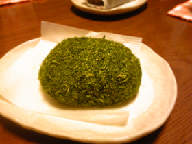 青のりの おはぎ~!☆