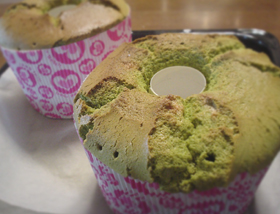 抹茶のシフォンケーキ☆