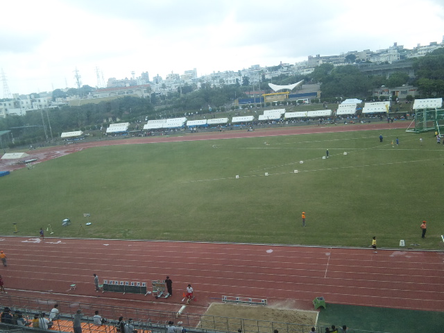 沖縄市陸上競技大会!
