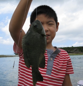 ♪♪ 読谷のGala青い海の前は、青い海やったよ。♪♪