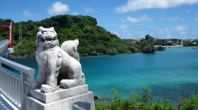 ♪♪ 海のきれいさでは ここが沖縄ナンバーワンでしょう ♪♪