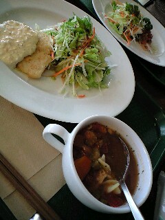 今日の お昼ごはん