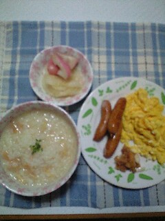 休日の朝食~