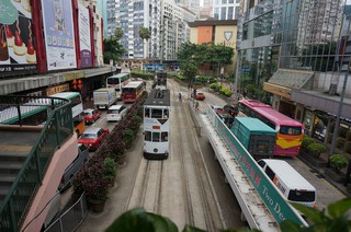 先駆的な香港の公共交通機関 先駆的な香港の公共交通機関