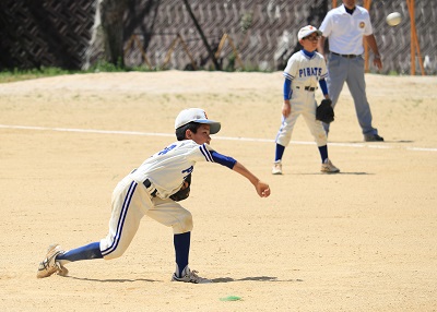 第128回夏期沖縄ブロック少年野球大会（第８回沖縄タイムス・わらびー杯）中学年一回戦