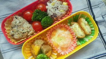 【お弁当】お誕生会お弁当の日だよ~。