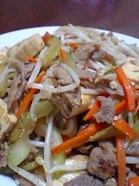 晩ご飯 2008/07/25 19:46:24
