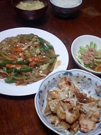 晩ご飯 2008/08/20 20:08:22