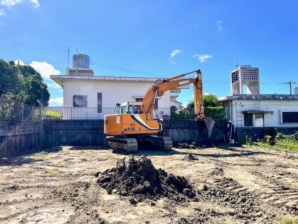 八重瀬町「宜次の家Ⅱ」基礎打設 八重瀬町「宜次の家Ⅱ」基礎打設