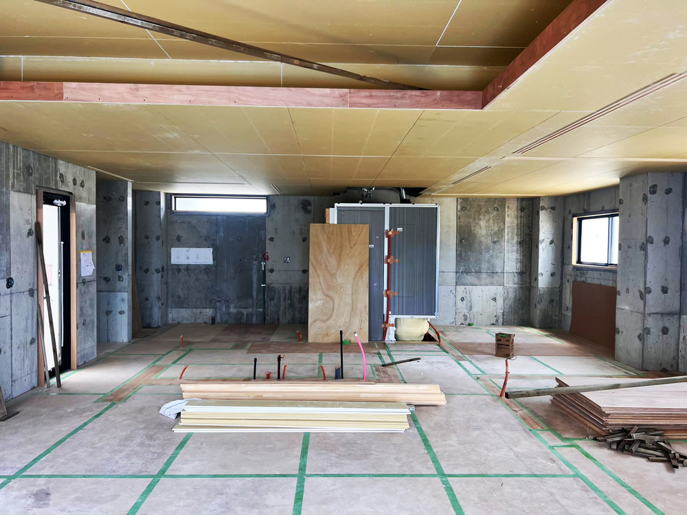 沖縄市「胡屋二世帯の家」工事進捗② 沖縄市「胡屋二世帯の家」工事進捗②