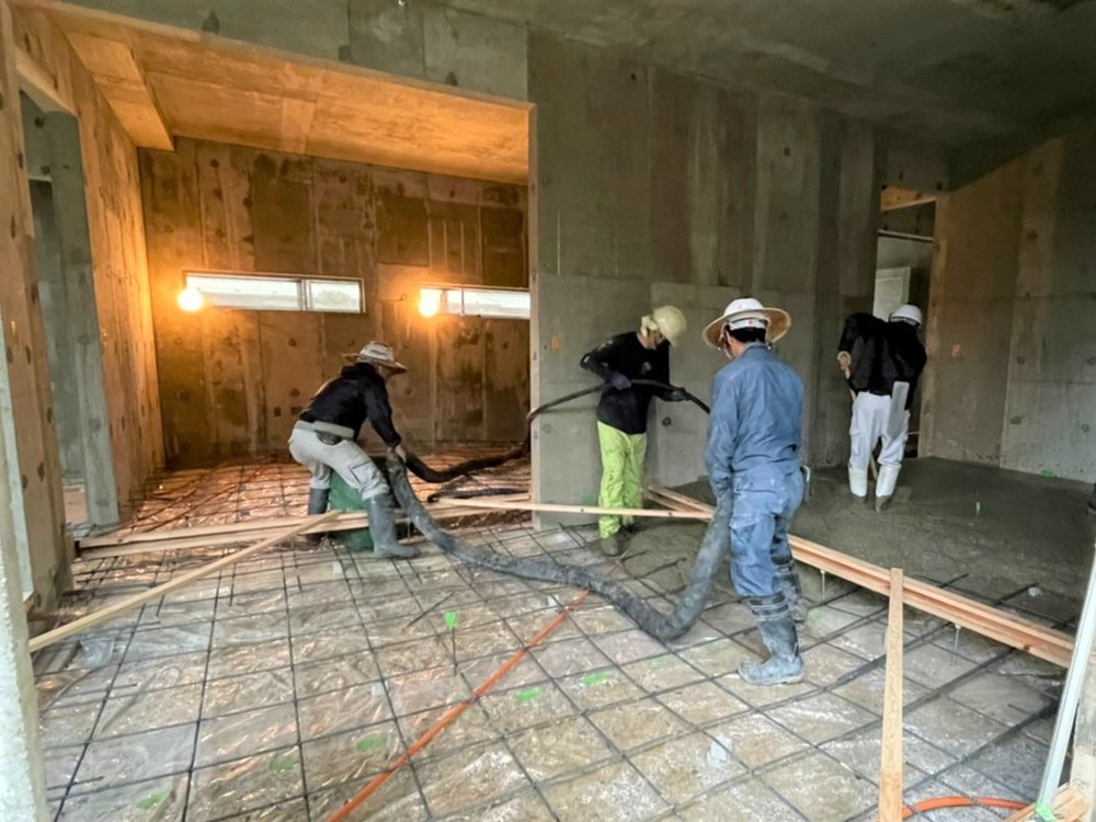 南風原町「与那覇二世帯の家」工事進捗 南風原町「与那覇二世帯の家」工事進捗