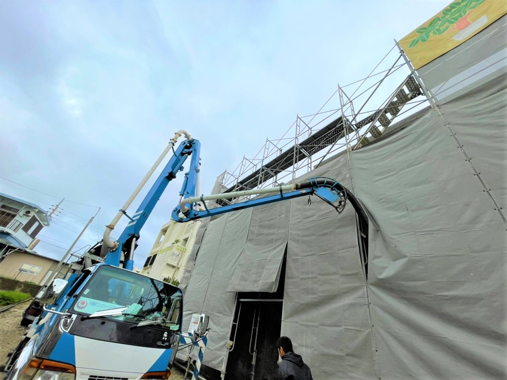 南風原町「与那覇二世帯の家」工事進捗 南風原町「与那覇二世帯の家」工事進捗