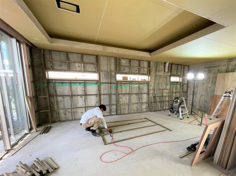 南風原町「与那覇二世帯の家」工事進捗 南風原町「与那覇二世帯の家」工事進捗