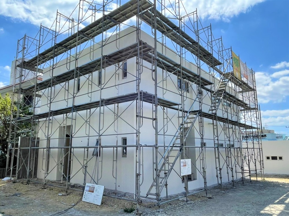 南風原町「与那覇二世帯の家」工事進捗 南風原町「与那覇二世帯の家」工事進捗