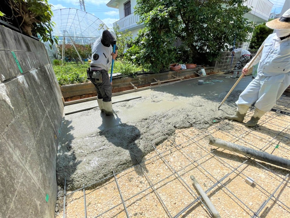 南風原町「与那覇二世帯の家」工事進捗② 南風原町「与那覇二世帯の家」工事進捗②