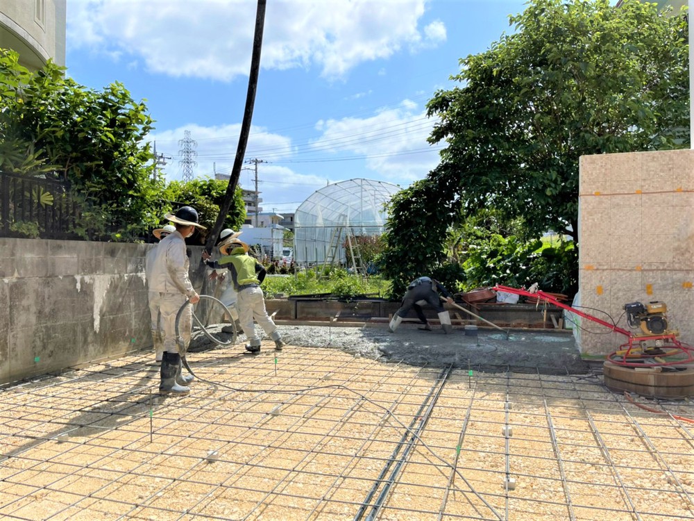南風原町「与那覇二世帯の家」工事進捗② 南風原町「与那覇二世帯の家」工事進捗②