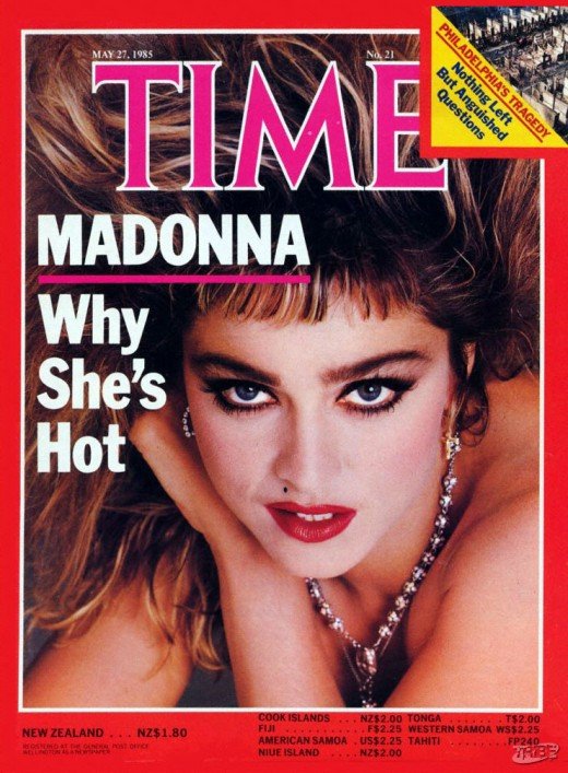 1983年〜2011年におけるマドンナの雑誌カバーをまとめてみた