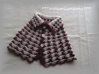 ハンドメイド：衿つきベビーケープ