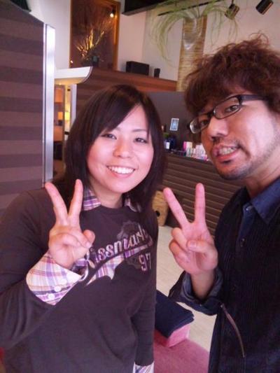 内地で働いていた後輩がご来店♪